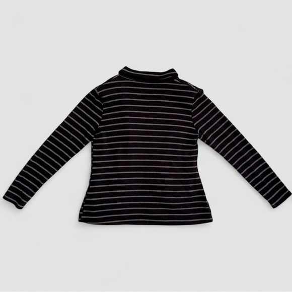 Tart Maternity Black and Gray Striped Jersey Blazer | Size Medium - Picture 2 of 4